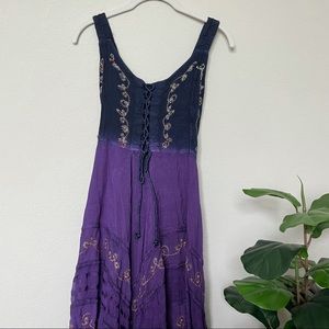 Embroidered dress